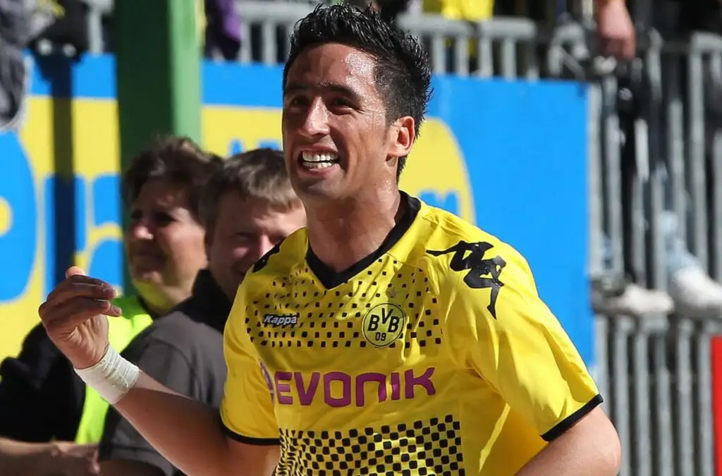 Lucas Barrios fue campeón de dos ligas con Borussia Dortmund.