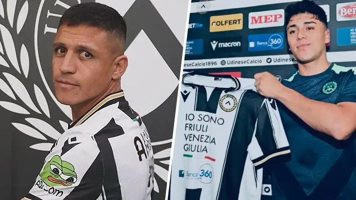 Pablo Solari podría ser compañero de Alexis Sánchez y Damián Pizarro en Udinese.