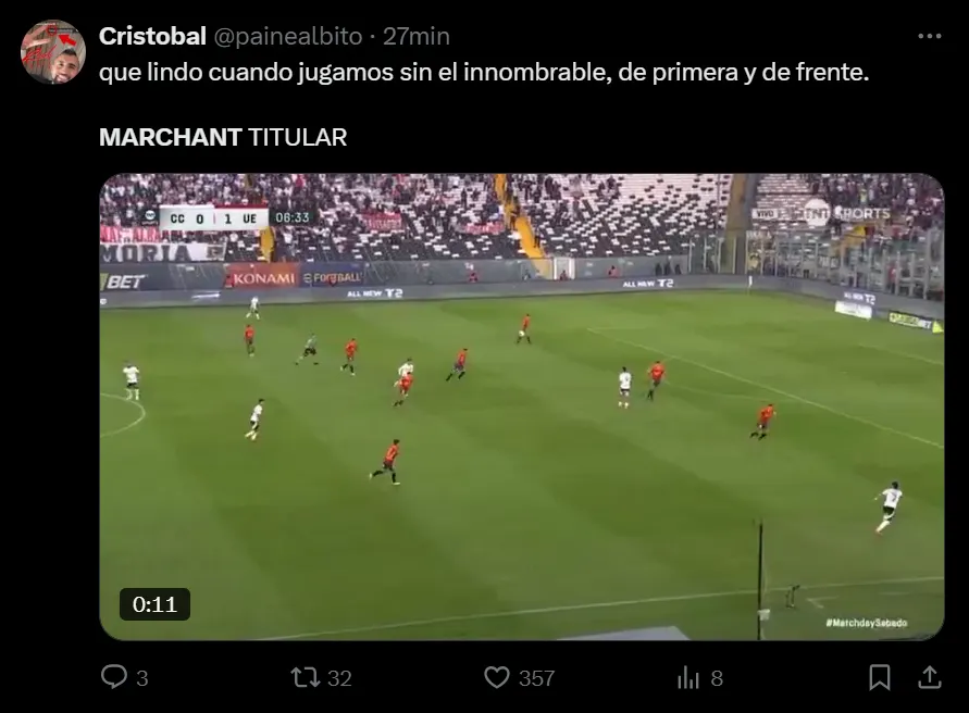 Comentarios sobre Marchant.