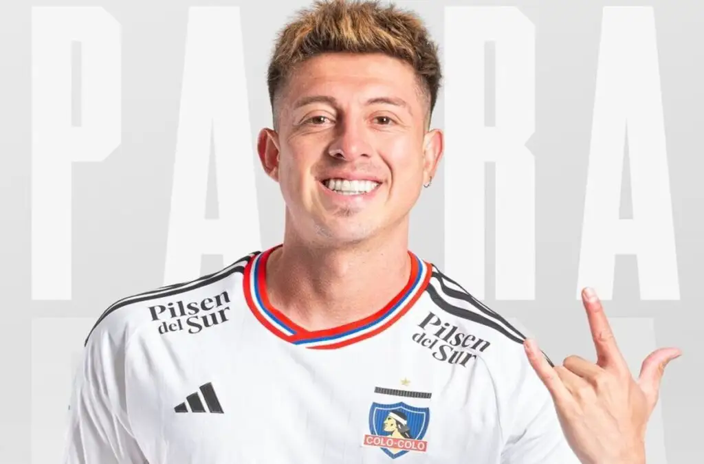Pablo Parra se convirtió en jugador de Colo-Colo.