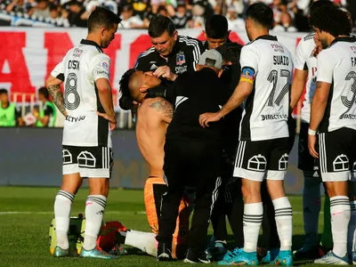 [FOTOS]: Brayan Cortés ya luce la máscara protectora que usará para el cierre de torneo tras su fractura nasal