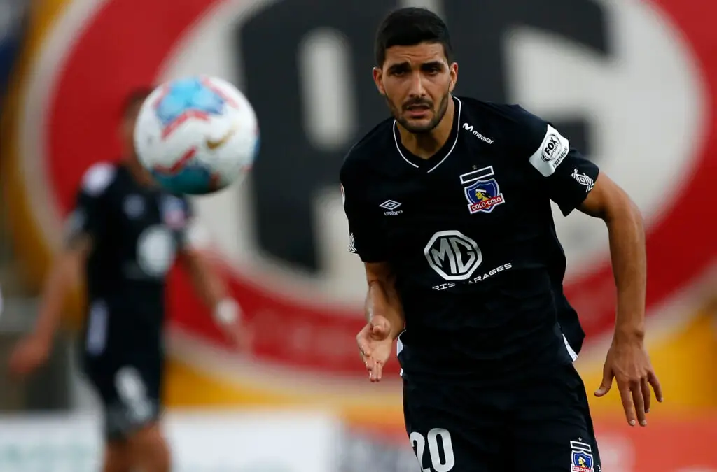 Nicolás Blandi no pudo consagrarse con la camiseta de Colo-Colo y sólo anotó dos goles