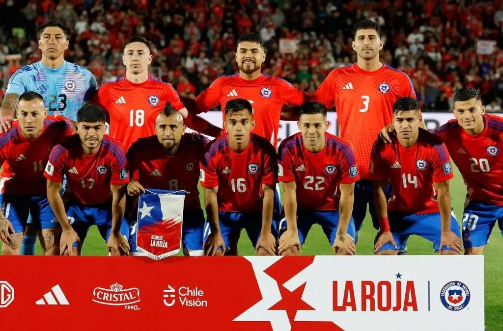 Brayan Cortés, Arturo Vidal, Vicente Pizarro y Lucas Cepeda fueron titulares en La Roja.