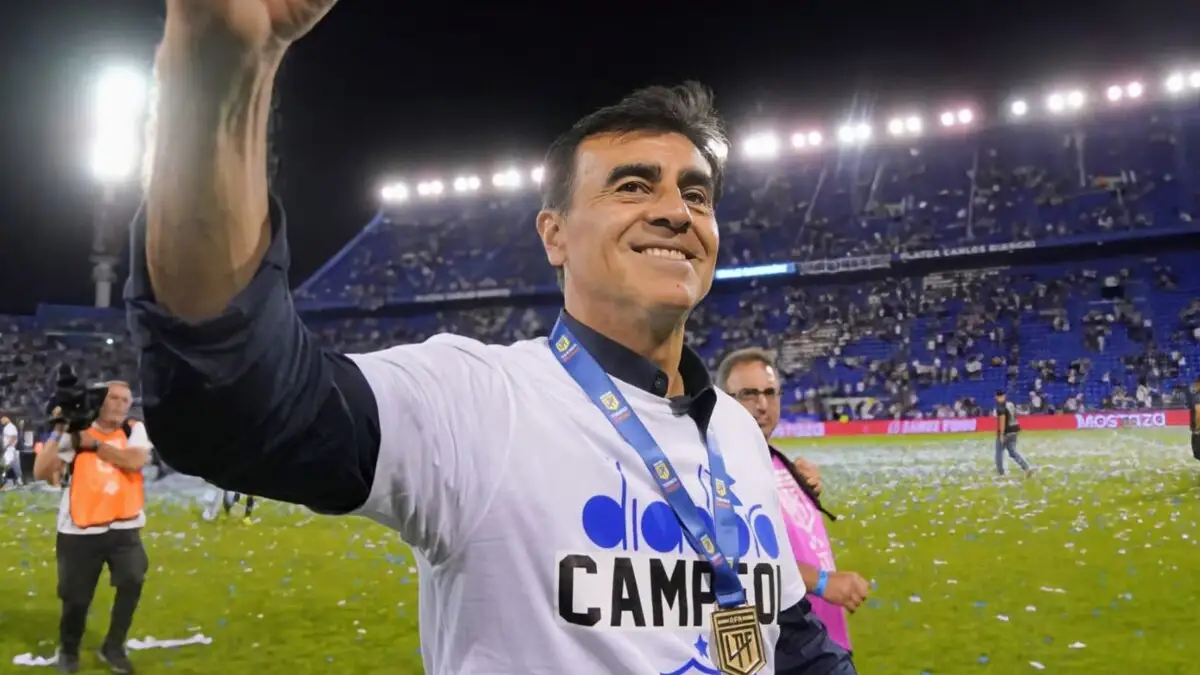 Gustavo Quinteros en Vélez Sarsfield.