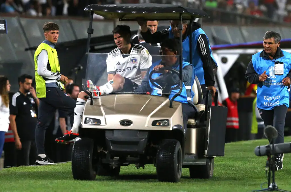 César Fuentes se lesionó frente a Sportivo Trinidense.