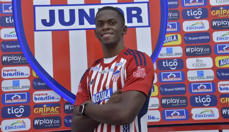 Andrés Colorado sueña en grande junto a Junior de Brranquilla.