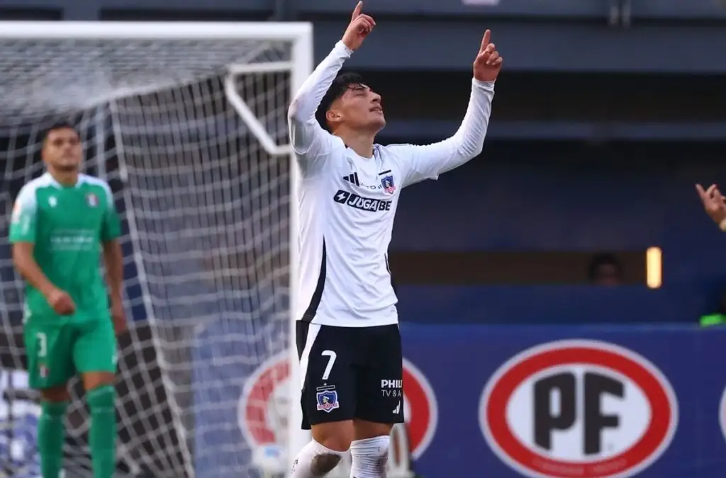 Francisco Marchant marcó su primer gol como futbolista profesional.