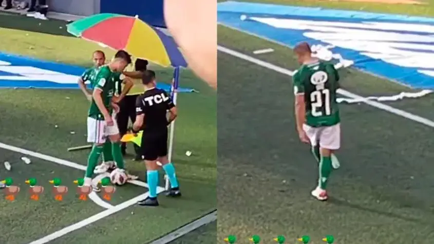 Héctor Jona omitió lanzamientos de objetos por parte de hinchas de Colo-Colo.