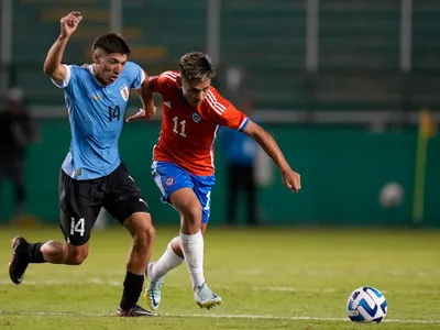 Fuerza, crack: Joan Cruz recibe un duro golpe en el Sudamericano Sub 20 de Colombia