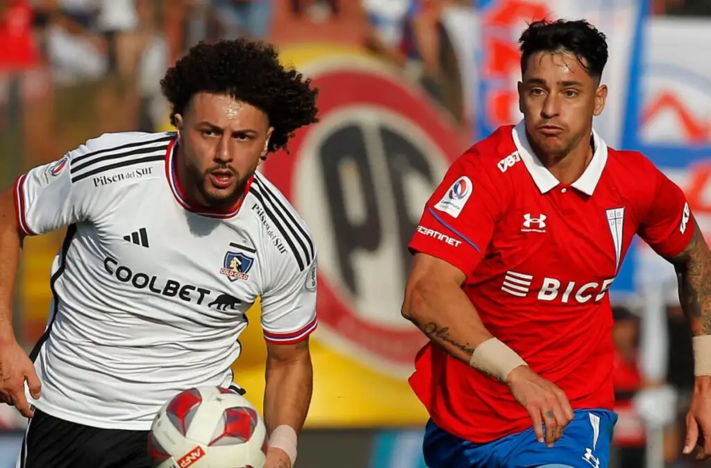 Maximiliano Falcón podría quedar fuera del duelo entre Colo-Colo y la ‘UC’.