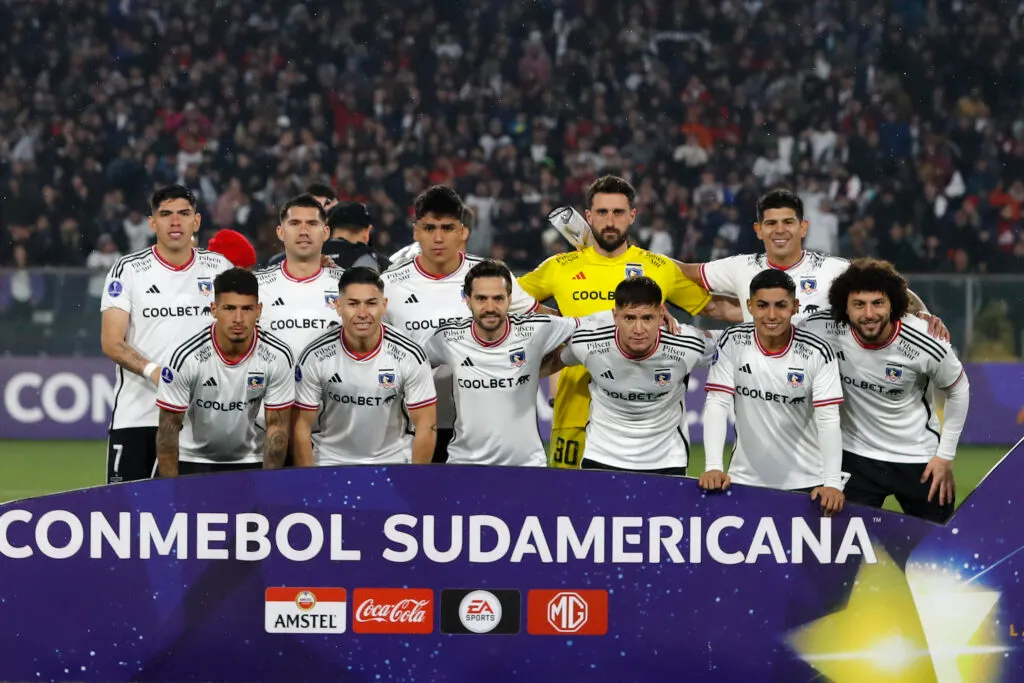 Futbol, Colo Colo vs America MG
Copa Sudamericana 2023
Los jugadores de Colo Colo son fotografiados durante el partido por copa Sud Americana  contra America MG disputado en el estadio Monumental de Santiago, Chile.
11/07/2019
Felipe Zanca/Photosport