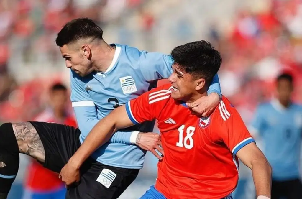 Damián Pizarro no ha podido anotar por ‘La Roja’ Sub 23.