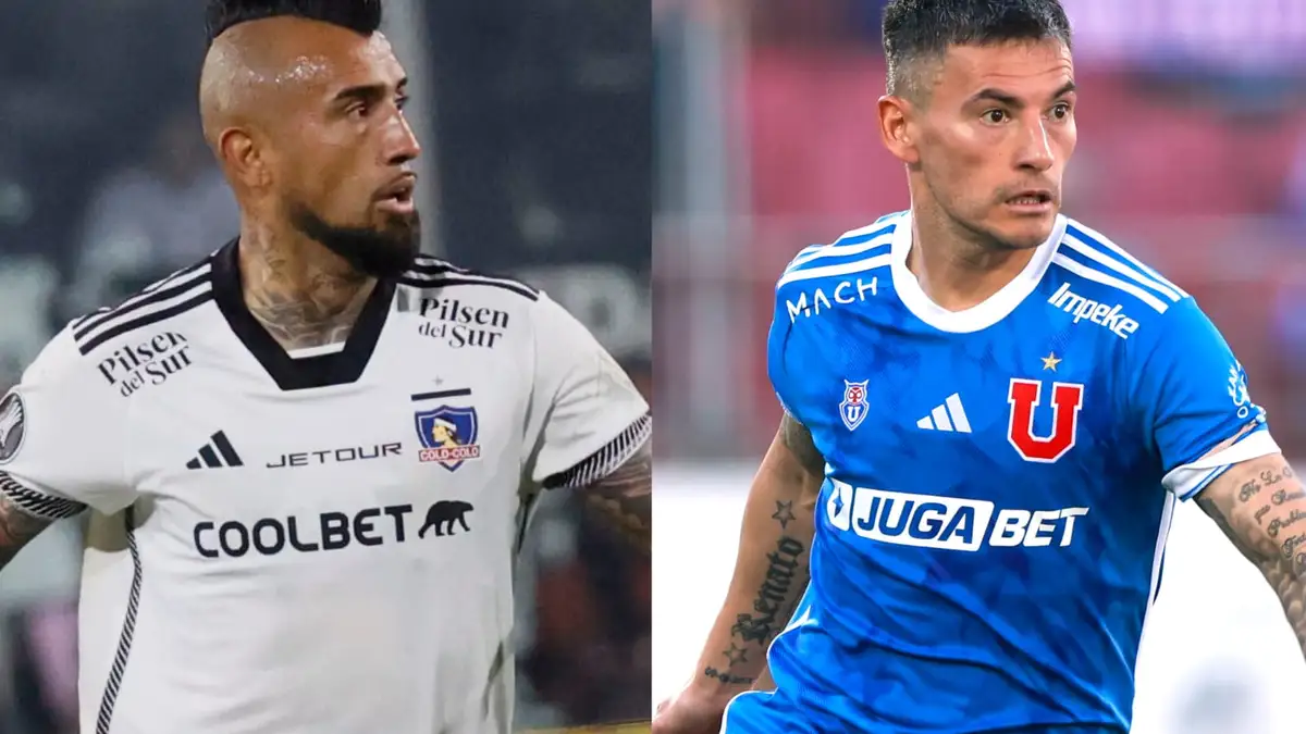Arturo Vidal y Charles Aránguiz.