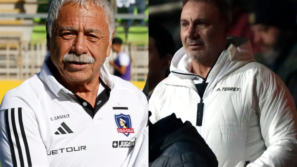Carlos Caszely y Marcelo Barticciotto.