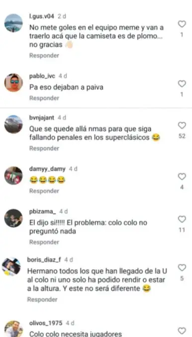 Hinchas de Colo-Colo se oponen al fichaje de Cristian Palacios.
