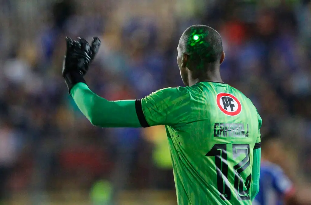 Omar Carabalí en Unión la Calera.