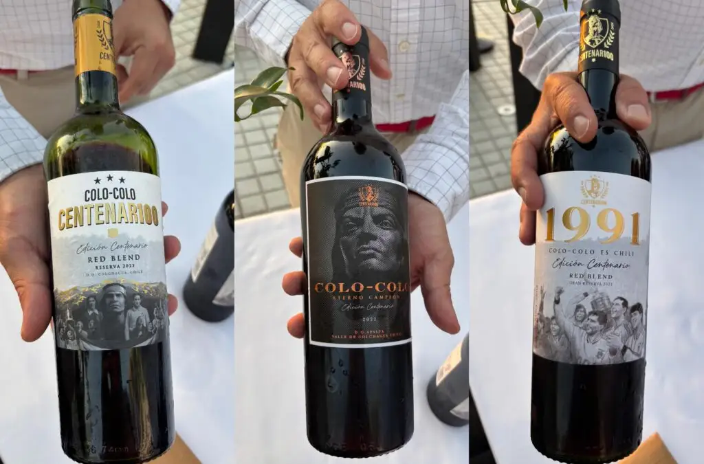 Vino Colo-Colo Centenar100 saldrá a la venta el próximo 1 de abril.