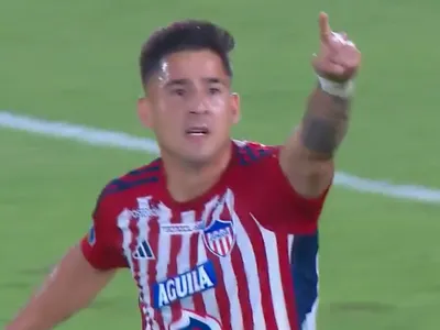 [VIDEO] Guillermo Paiva sigue encendido y anota un doblete para Junior en Copa Sudamericana