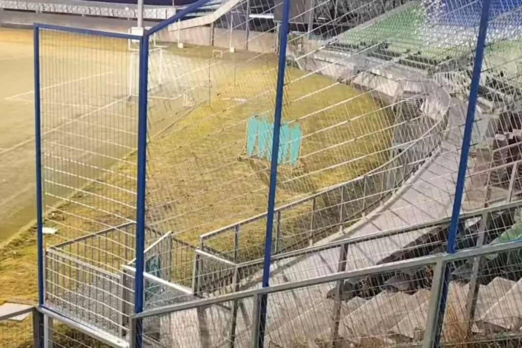 Rejas Estadio Chinquihue de Puerto Montt.
