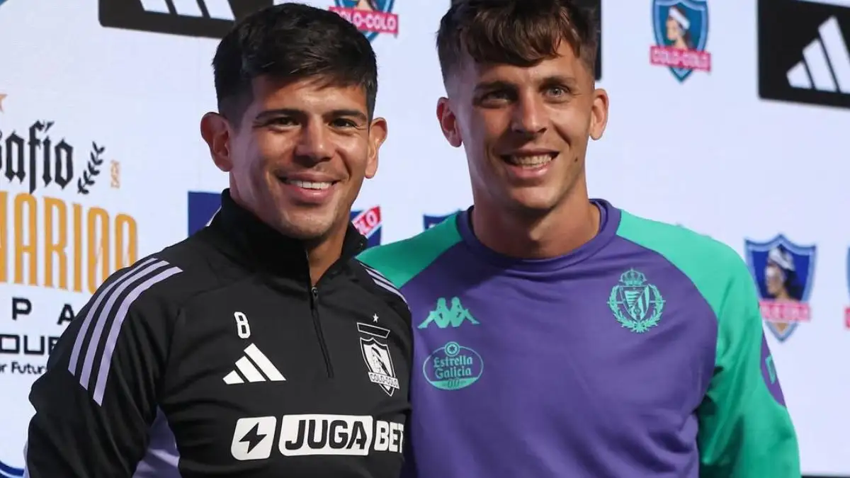 Colo-Colo y Real Valladolid.