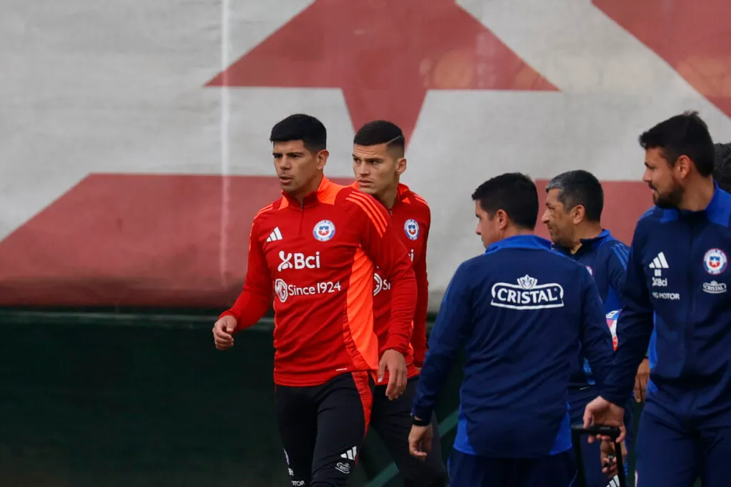 Entrenamiento de La Roja