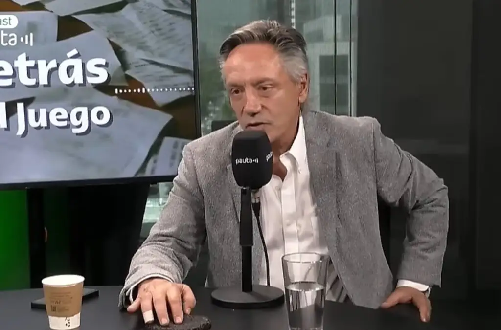 El ex dirigente deportivo estuvo en el programa conducido por el periodista Fernando Tapia.