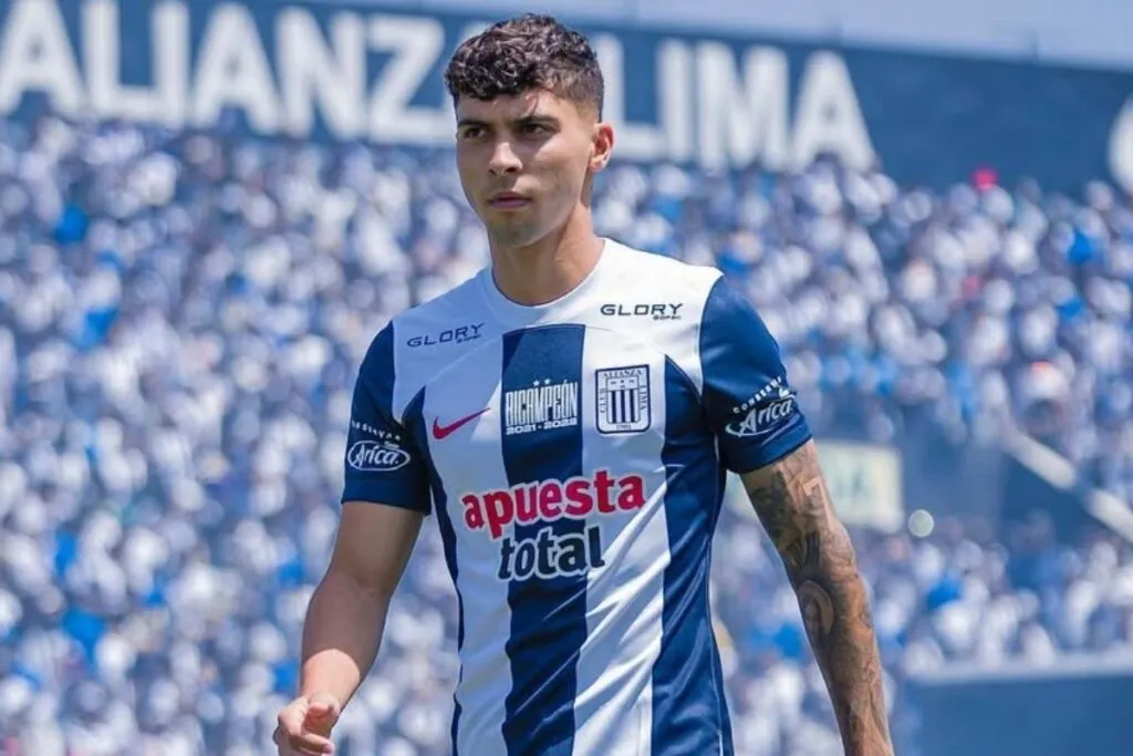 El delantero de Alianza Lima, Franco Zanelatto.