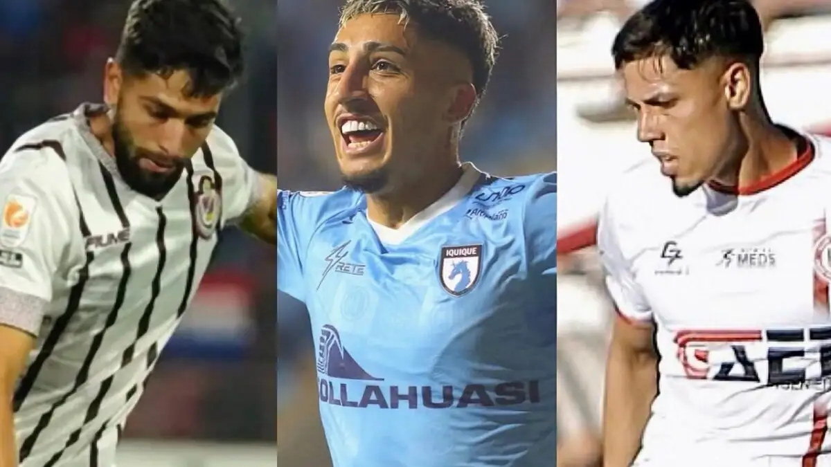 Jeyson Rojas, Bryan Soto y Pedro Navarro.