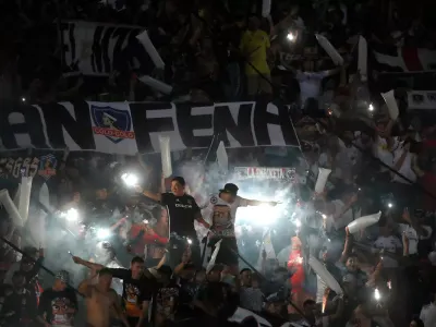 Escándalo en Mendoza: Hincha de Colo-Colo se toma las portadas y es detenido por repudiable acto