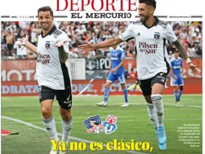 »Ya no es clásico, es baile»: Las portadas que dejó el Superclásico chileno