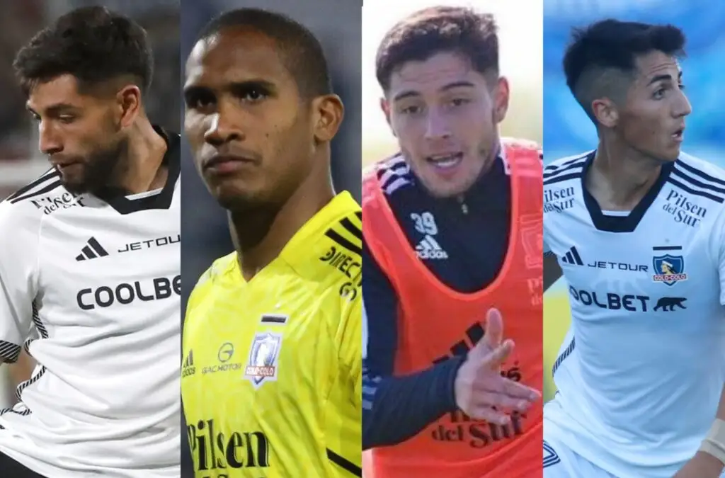Jeyson Rojas, Omar Carabalí, Davi Tati y Diego Plaza.