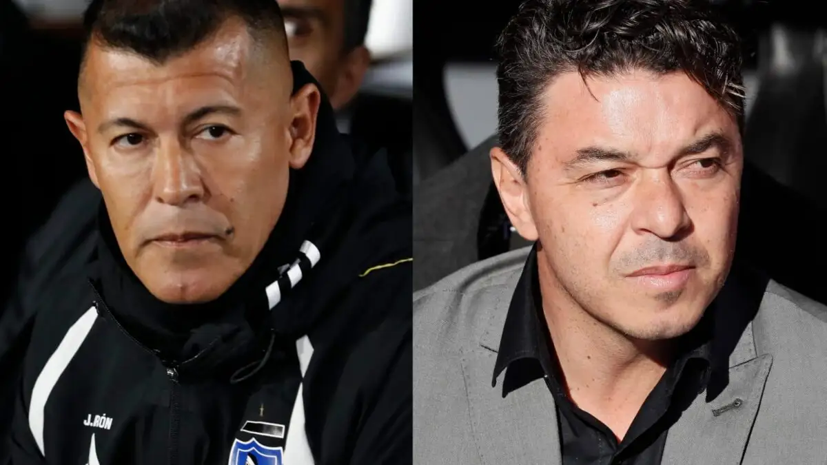 Jorge Almirón y Marcelo Gallardo.