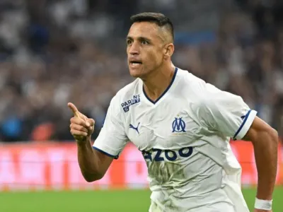 [VIDEO] Alexis Sánchez anota un gol en el empate del Olympique de Marsella por la Ligue 1