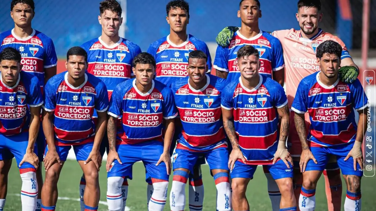 Formación de Fortaleza Sub-20.