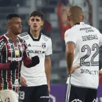 Se caldearon los ánimos: Leandro Benegas explica la razón del altercado en el duelo de Colo-Colo con Fluminense