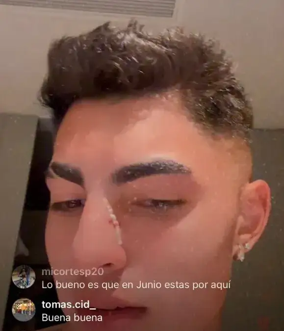 Pantallazo transmisión en vivo de Jordhy Thompson.