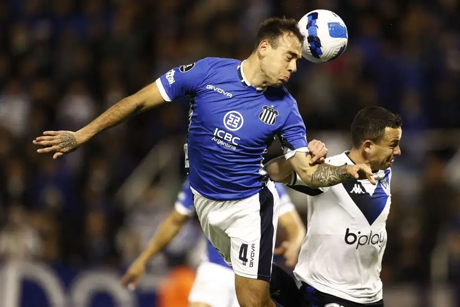 Matías Catalán con la camiseta de Talleres de Córdoba