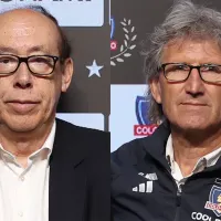 El incómodo momento que vivió Alfredo Stöhwing con Daniel Morón en presentación del refuerzo de Colo-Colo