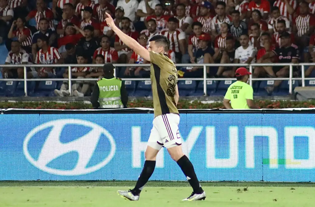 Lucas Cepeda recibió su primer llamado a La Roja. Jairo Cassiani/VizzorImage/Photosport.
