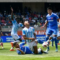 [VIDEO]: El desafortunado momento que vivió Felipe Flores en el partido frente a la Universidad de Chile