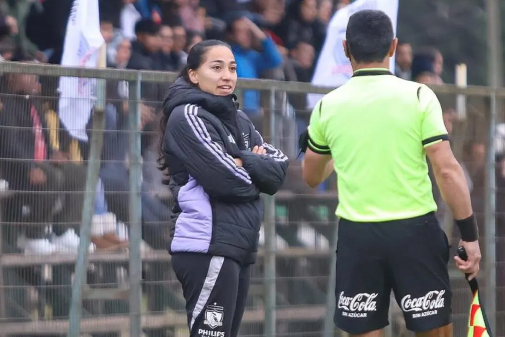 Elisa Durán DT de Colo-Colo Femenino Sub-16.