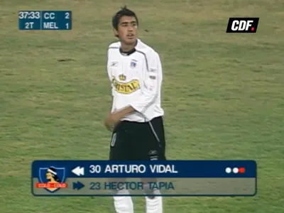 16 años del debut de Arturo Vidal por Colo-Colo