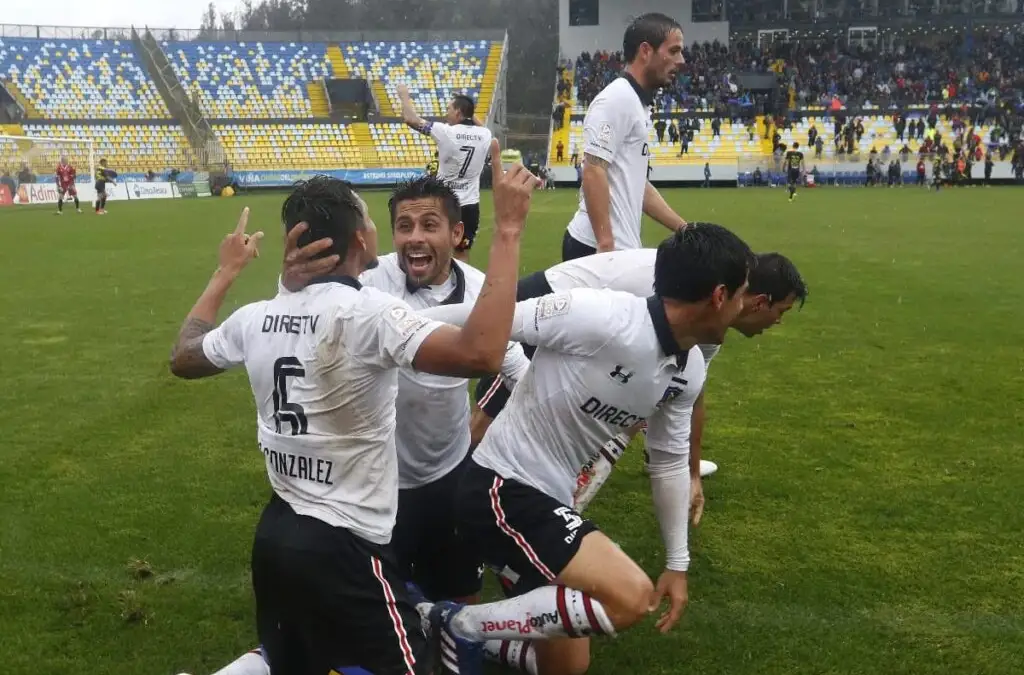 Gol de Christopher González contra Everton de Viña del Mar con Colo-Colo.