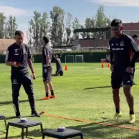 [VIDEO] Vicente Pizarro la rompió: El novedoso e innovador entrenamiento que realiza Colo-Colo