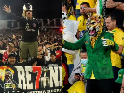 [Video]: ¿Nueva hermandad? Hinchas de Colo-Colo y Atlético Bucaramanga vieron juntos el partido