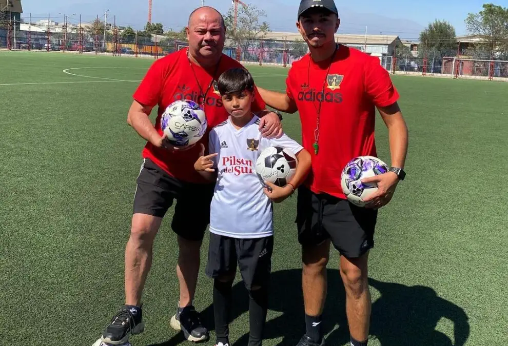 Juan Carlos Peralta y su hijo homónimo.