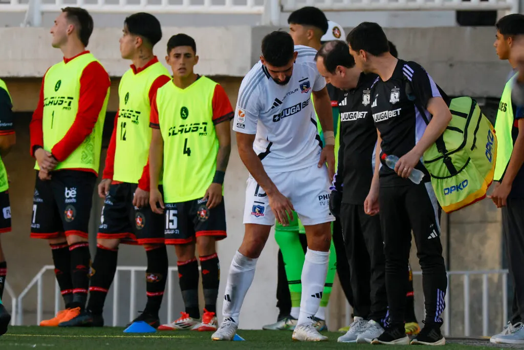 Emiliano Amor en el duelo frente a Deportes Limache