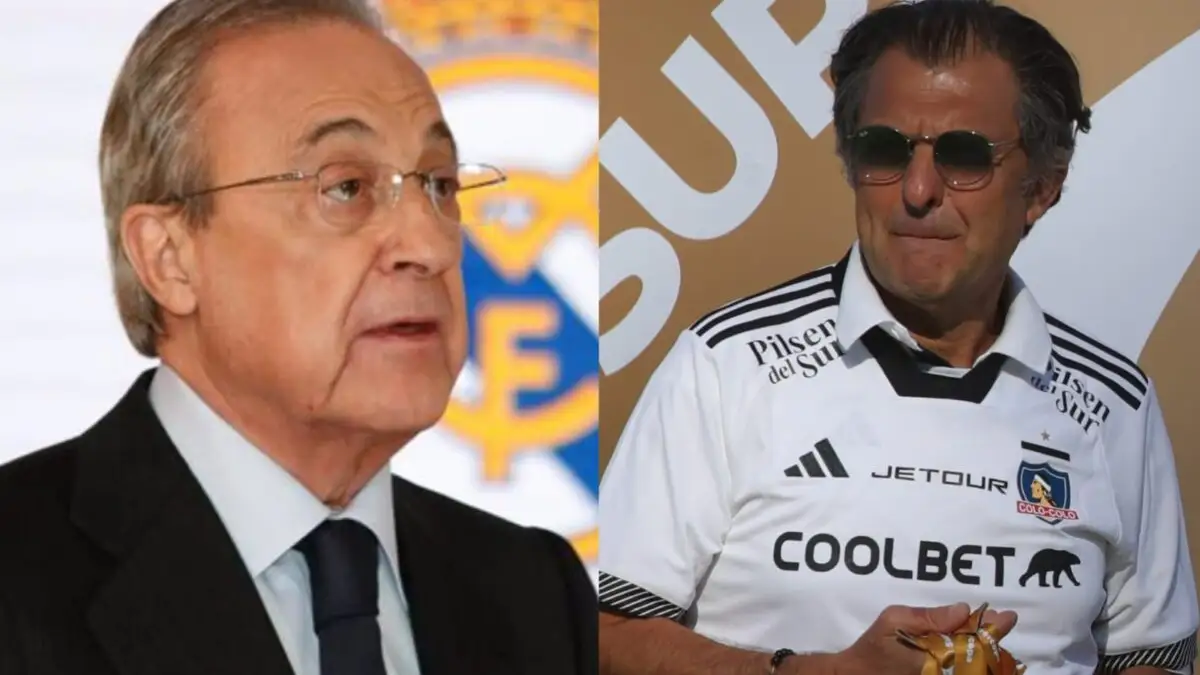 Florentino Perez y Aníbal Mosa.