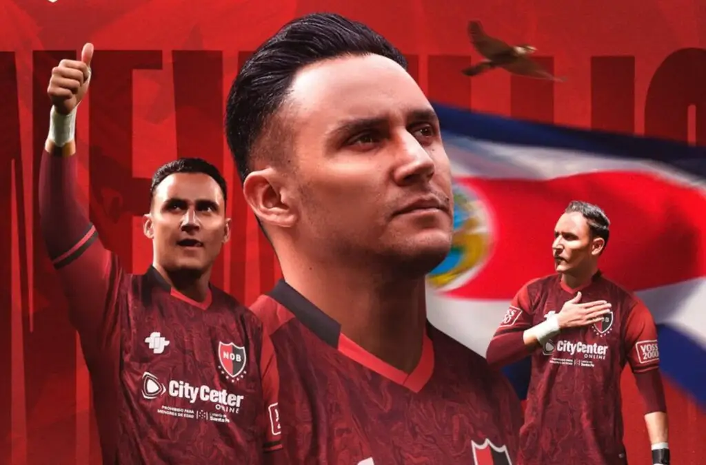 Keylor Navas es nuevo jugador de Newell’s Old Boys.