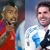 [VIDEO] Pasó desapercibido: El desprecio de Arturo Vidal a Rodrigo De Paul en el duelo de La Roja vs Argentina